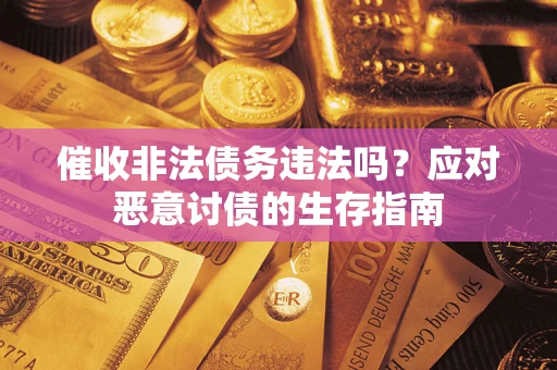 武汉催收非法债务违法吗？应对恶意讨债的生存指南