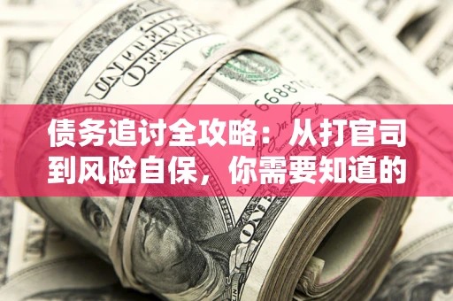 武汉债务追讨全攻略：从打官司到风险自保，你需要知道的法律智慧